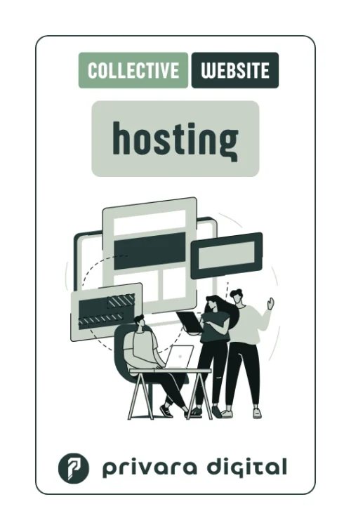 find website hosting for collective providers