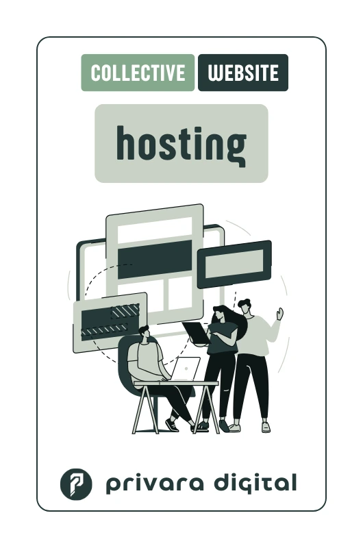 find website hosting for collective providers