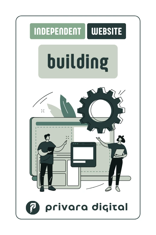 best private secure website build for independent providers