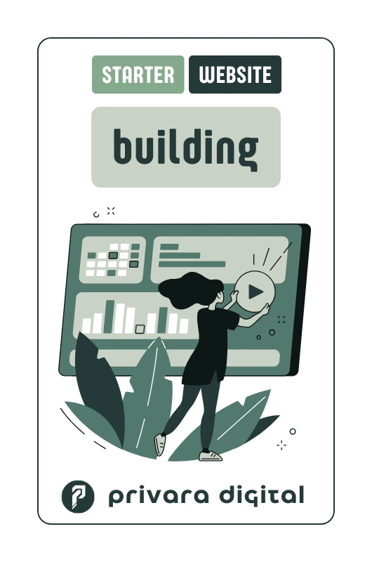 best private secure starter website build for service providers